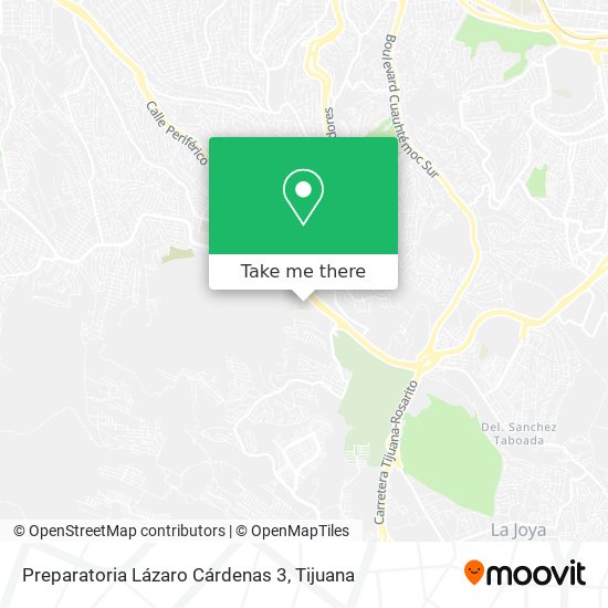 Mapa de Preparatoria Lázaro Cárdenas 3