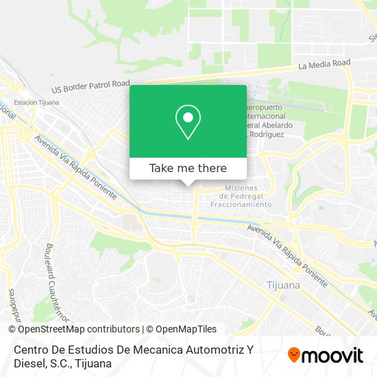 Centro De Estudios De Mecanica Automotriz Y Diesel, S.C. map