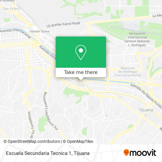 Escuela Secundaria Tecnica 1 map