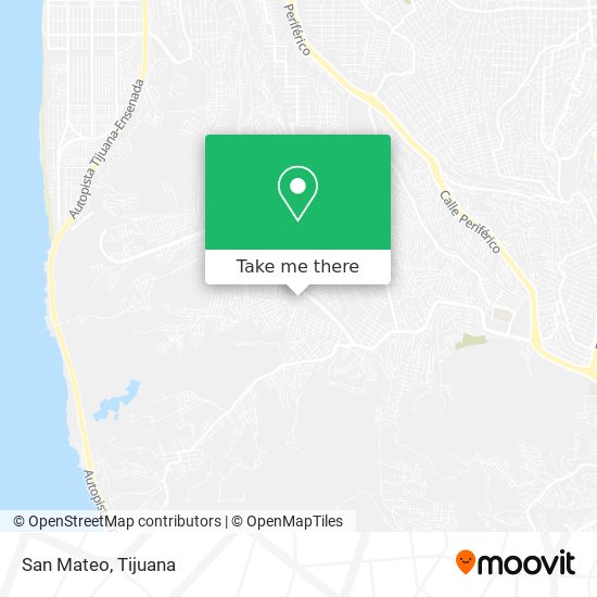 San Mateo map