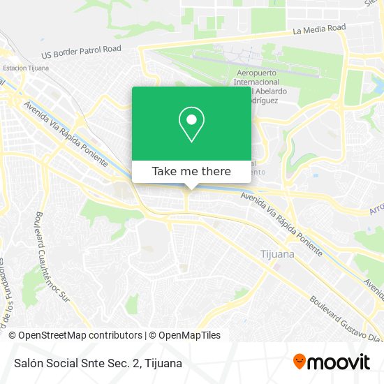Salón Social Snte Sec. 2 map
