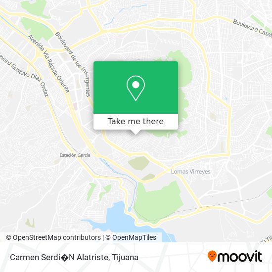 Carmen Serdi�N Alatriste map