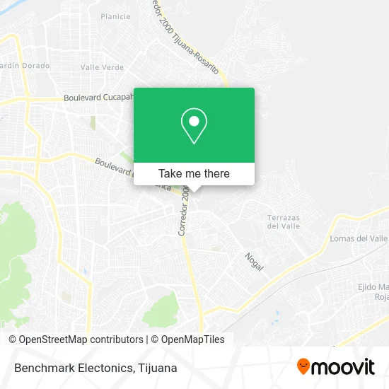 Benchmark Electonics map