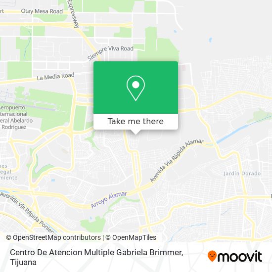 Centro De Atencion Multiple Gabriela Brimmer map