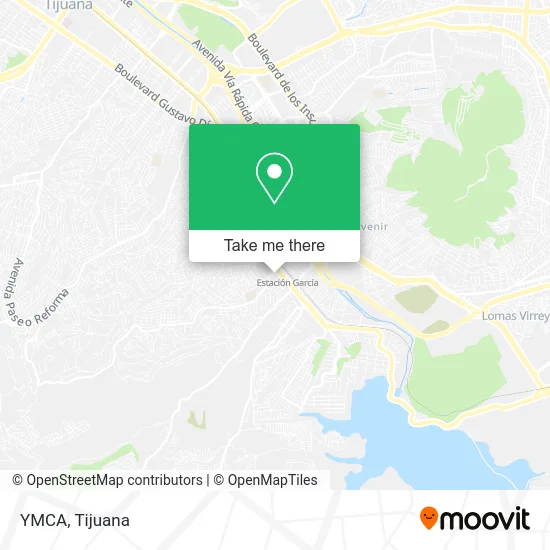 Ymca map