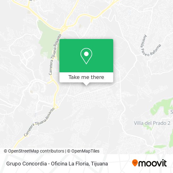 Grupo Concordia - Oficina La Floria map
