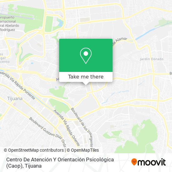 Centro De Atención Y Orientación Psicológica (Caop) map