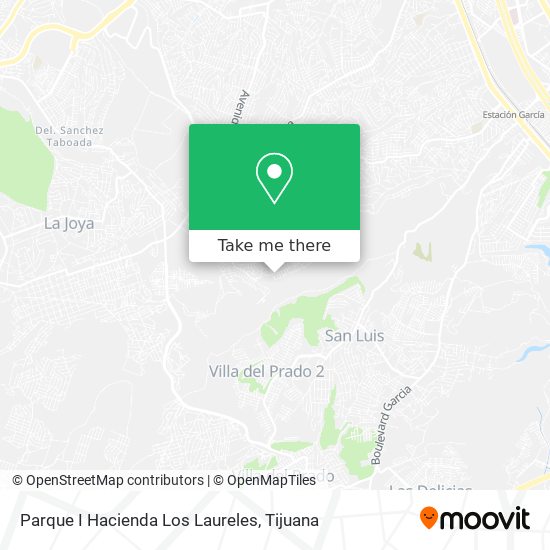 Parque I Hacienda Los Laureles map