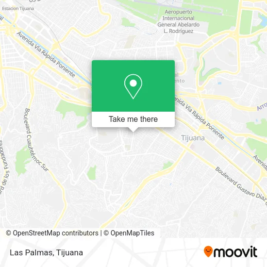 Las Palmas map