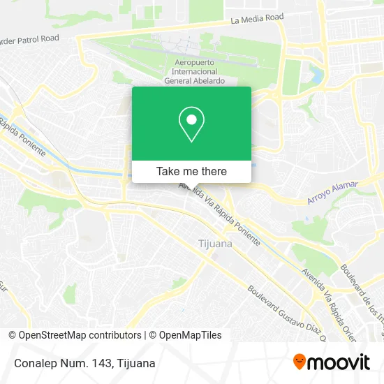 Conalep Num. 143 map