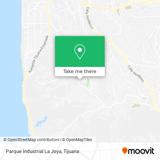 Parque Industrial La Joya map