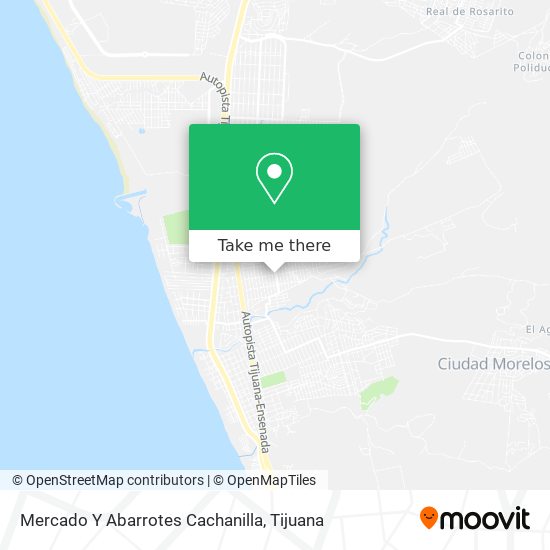 Mercado Y Abarrotes Cachanilla map