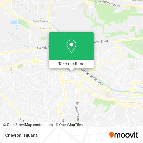 Chevron map