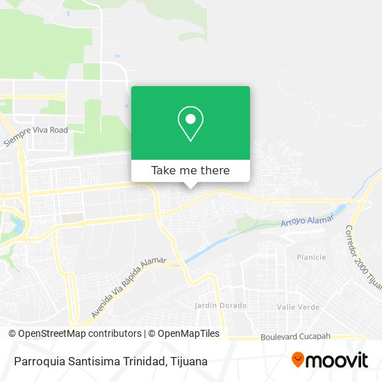 Parroquia Santisima Trinidad map