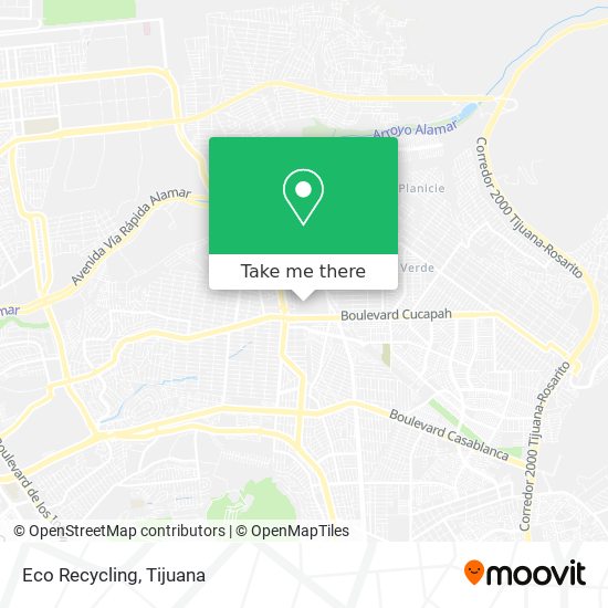 How to get to Eco Recycling in Tijuana by Bus?