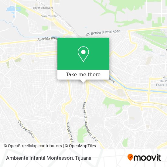 Ambiente Infantil Montessori map
