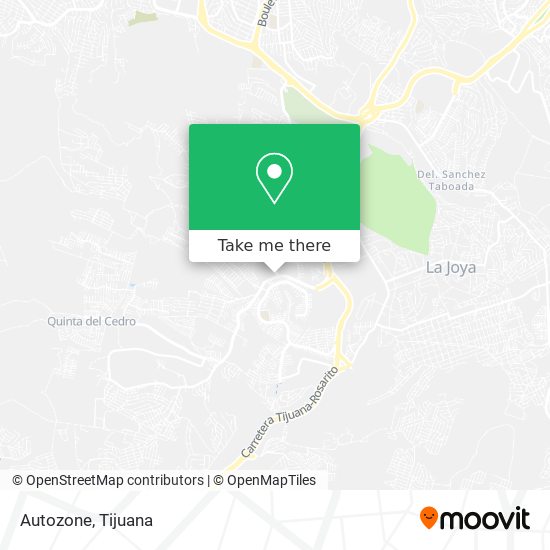 Autozone map