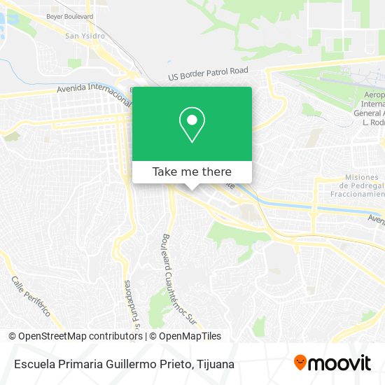 Escuela Primaria Guillermo Prieto map