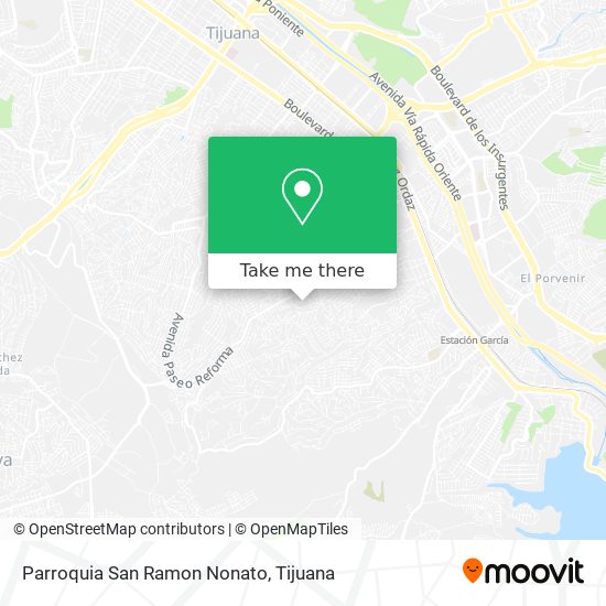 Parroquia San Ramon Nonato map