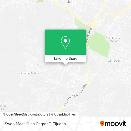 Swap Meet ""Las Carpas"" map