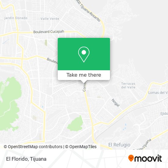 How to get to El Florido in Tijuana by Bus?