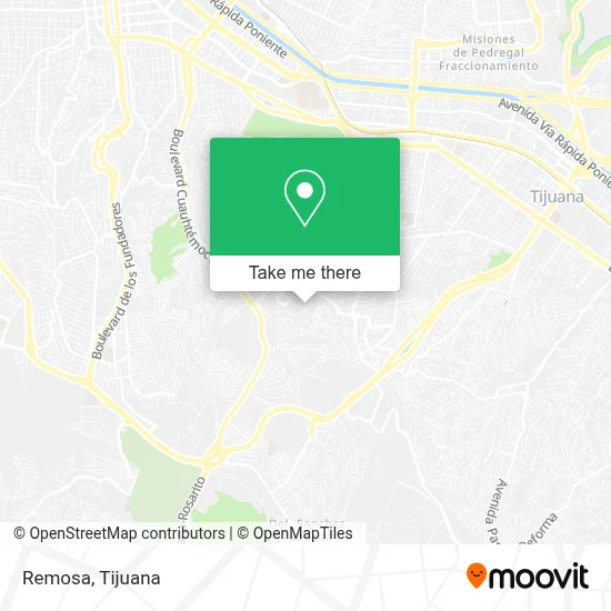 Remosa map