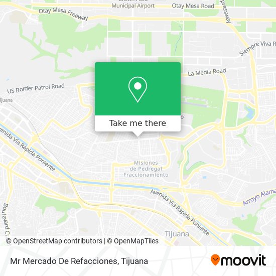 Mr Mercado De Refacciones map