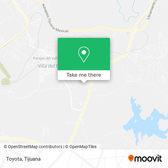 Toyota map