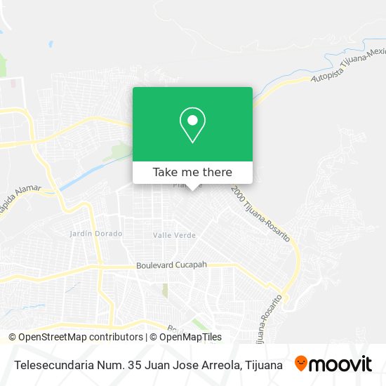 Telesecundaria Num. 35 Juan Jose Arreola map