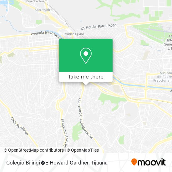 Colegio Bilingi�E Howard Gardner map
