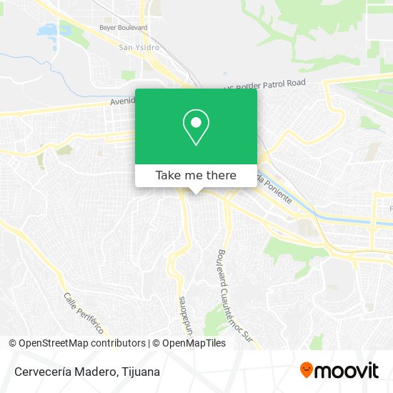 Cervecería Madero map
