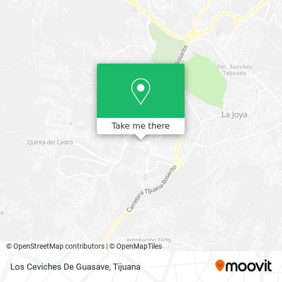 Los Ceviches De Guasave map