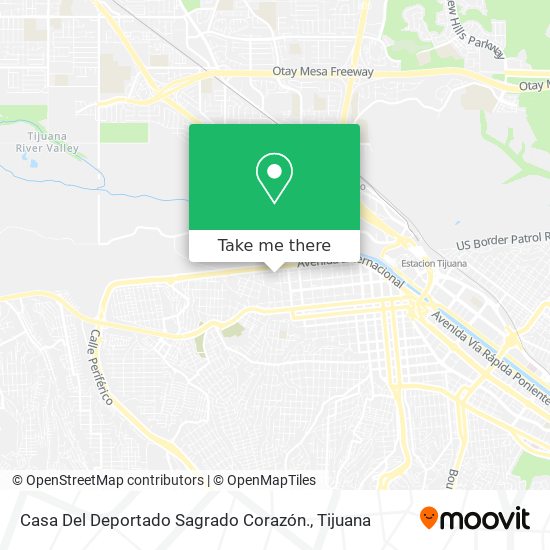Casa Del Deportado Sagrado Corazón. map