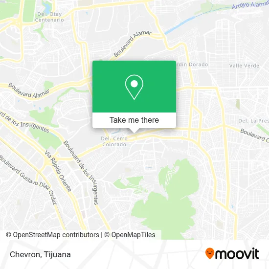 Chevron map