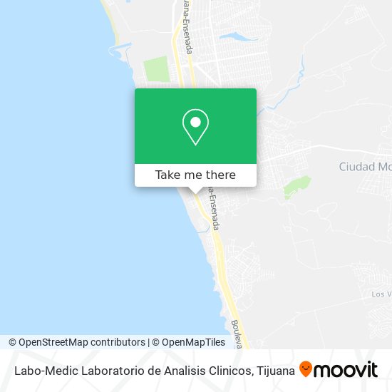 Labo-Medic Laboratorio de Analisis Clinicos map