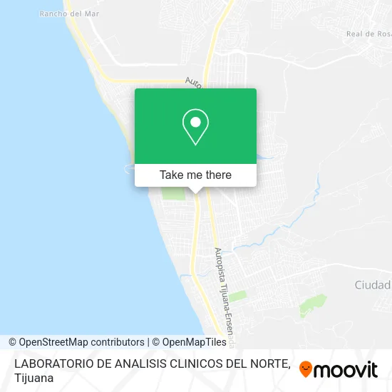 LABORATORIO DE ANALISIS CLINICOS DEL NORTE map