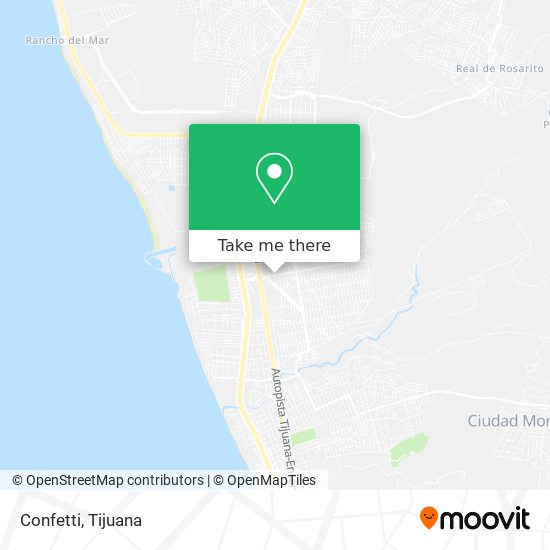 Mapa de Confetti