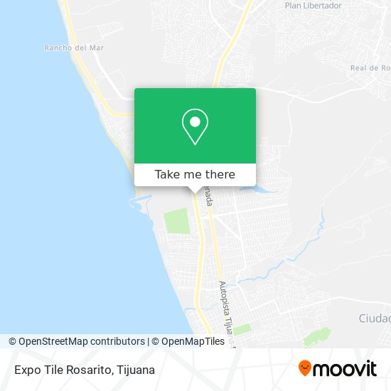 How to get to Expo Tile Rosarito in Tijuana by Bus?