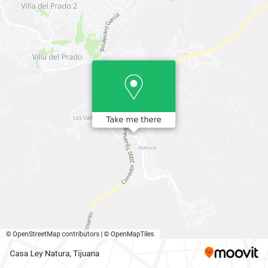 Casa Ley Natura map