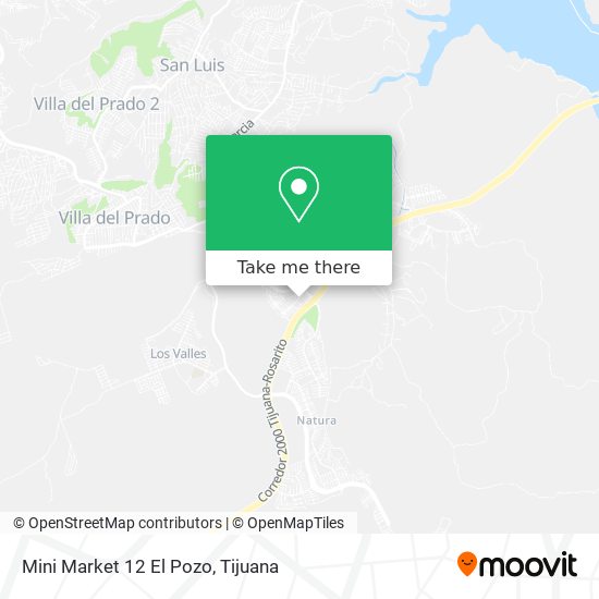 Mini Market 12 El Pozo map