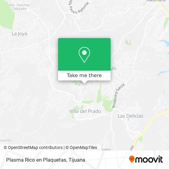 Mapa de Plasma Rico en Plaquetas