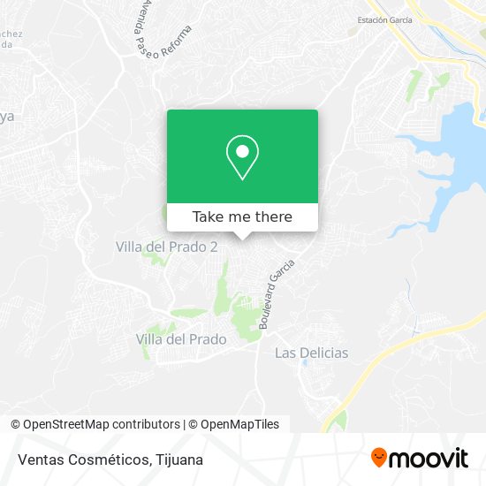 Ventas Cosméticos map