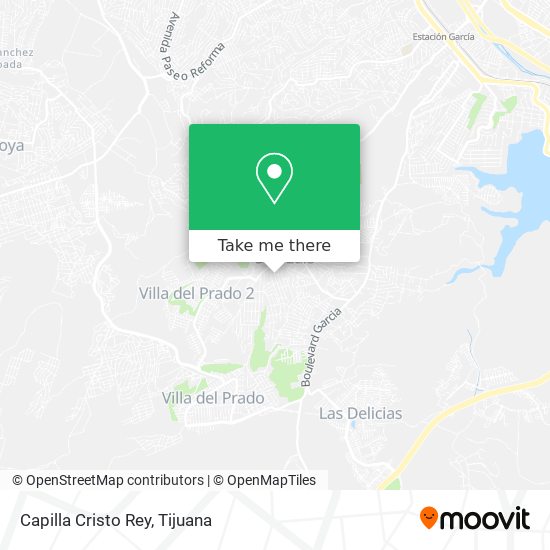 Mapa de Capilla Cristo Rey