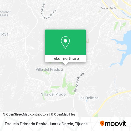 Escuela Primaria Benito Juarez Garcia map