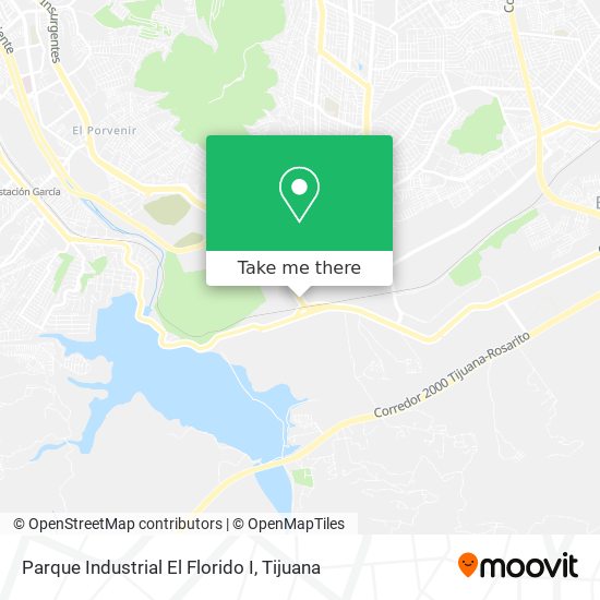 Mapa de Parque Industrial El Florido I