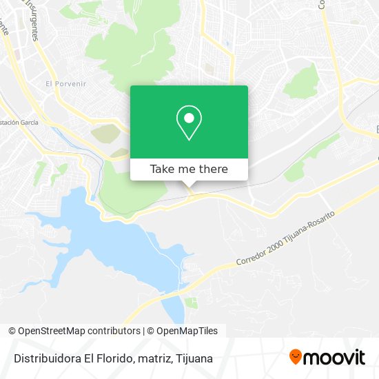 Mapa de Distribuidora El Florido, matriz