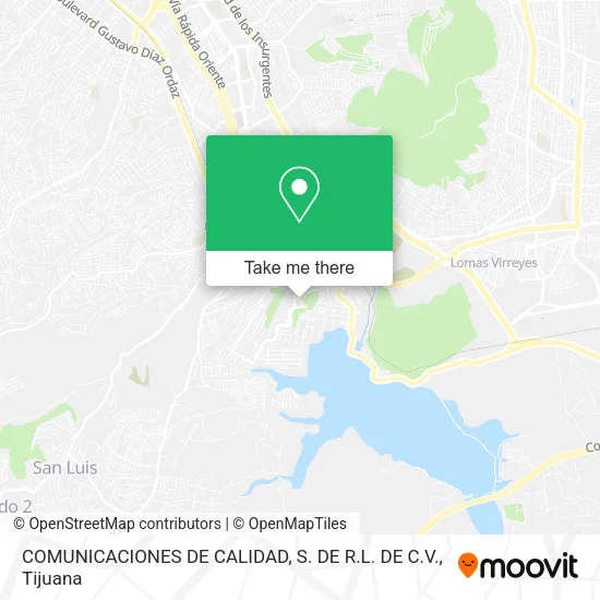 COMUNICACIONES DE CALIDAD, S. DE R.L. DE C.V. map