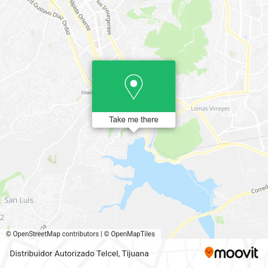 Distribuidor Autorizado Telcel map