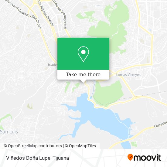 Mapa de Viñedos Doña Lupe