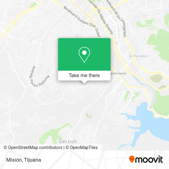 Misión map